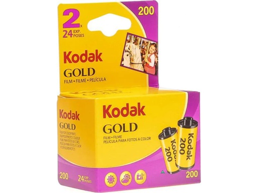[90022038 478189] Kodak Analogfilm Gold 135/24 2er-Pack