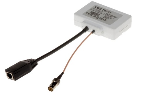 [90022056 751158] Axis PoE+ Converter T8643 PoE+ over Coax Compact