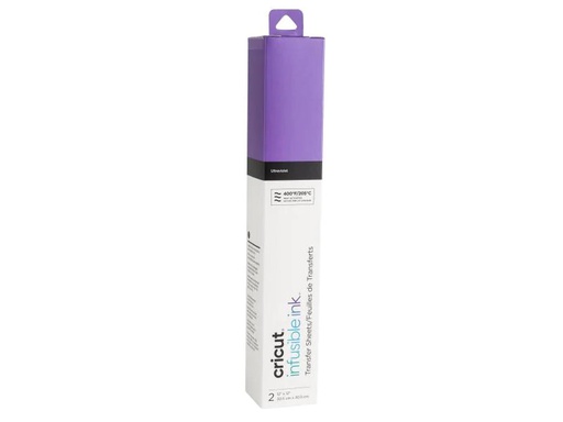 [90022198 1005188] Cricut Aufbügelfolie Infusible Ink 2 Stück, Violett