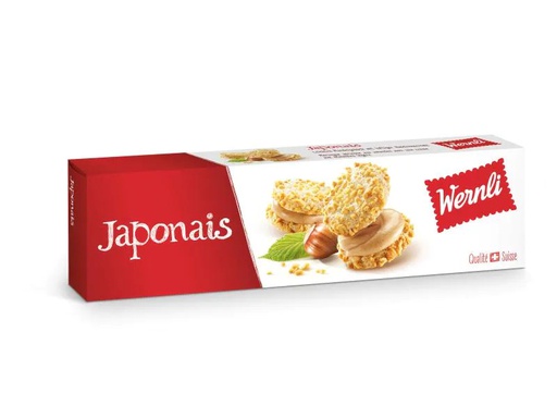 [90022362 723436] Wernli Guetzli Japonais 100 g