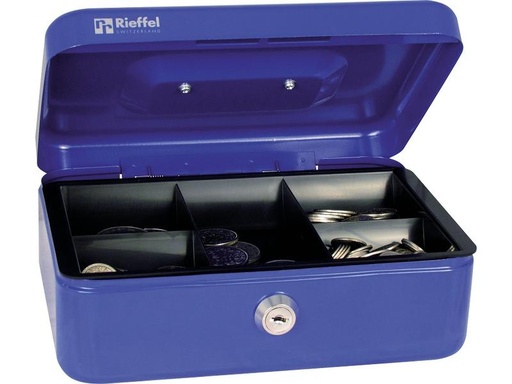 [90022407 1144274] Robert Rieffel Geldkassette VT-GK 2 77 x 207 x 157 mm, Blau