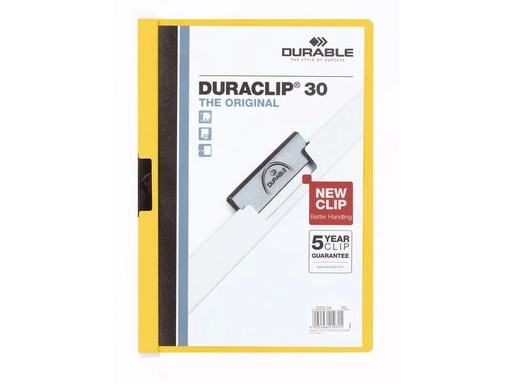 [90022442 1127604] DURABLE Klemmhefter Duraclip 30 A4, Gelb