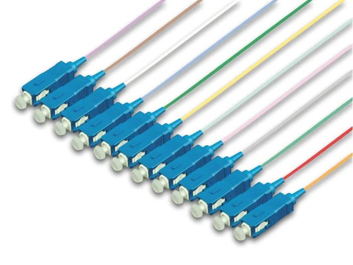 [90022550 135002] Lightwin Faserpigtail SC, SM, OS2, 2m 12 Stück