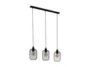 EGLO Leuchten Pendelleuchte WRINGTON 3x E27, Schwarz