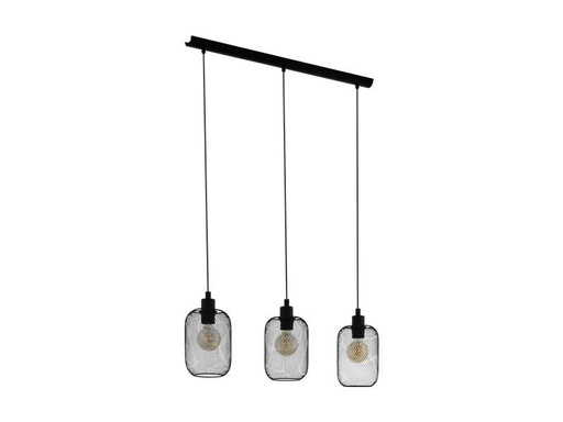 [90022593 1100819] EGLO Leuchten Pendelleuchte WRINGTON 3x E27, Schwarz