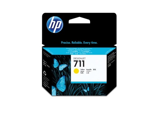 [90022697 228697] HP Tinte Nr. 711 (CZ132A) Yellow