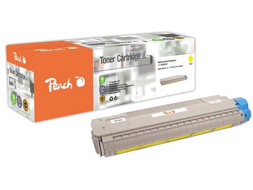 [90002249 372918] Peach Toner OKI 44059209 Yellow