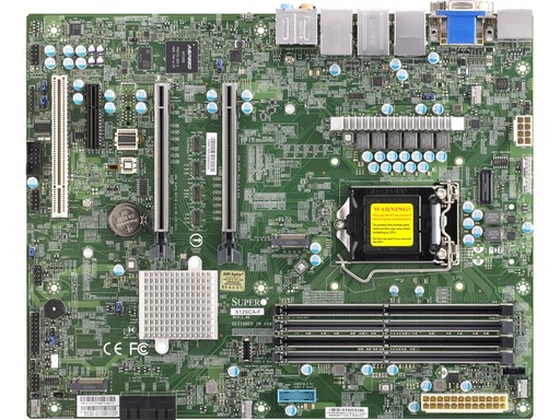 [90022742 1097279] Supermicro Mainboard X12SCA-F