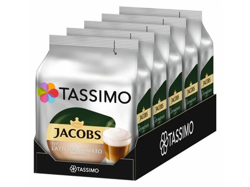 [90022764 90905] TASSIMO Kaffeekapseln T DISC Jacobs Latte Macchiato 40 Portionen