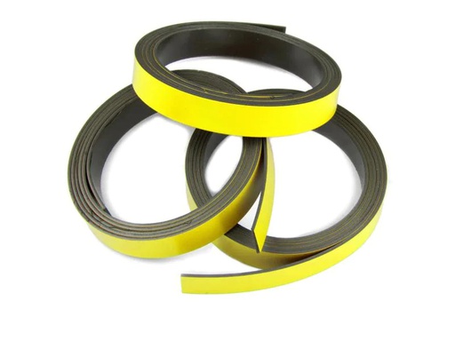 [90022792 279381] supermagnete Magnetband 10 mm x 1 m, Gelb