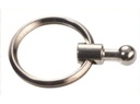 Troika Ersatzring Patent Chrome Schwarz Matt, 1 Stück