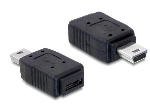[90002285 131351] Delock USB 2.0 Adapter USB-MiniB Stecker - USB-MicroB Buchse