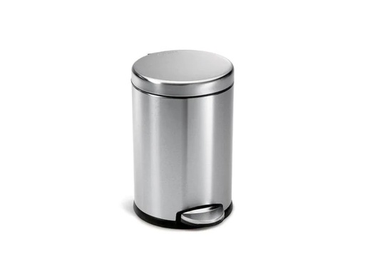 [90023134 885150] Simplehuman Treteimer 4.5 l, Silber matt