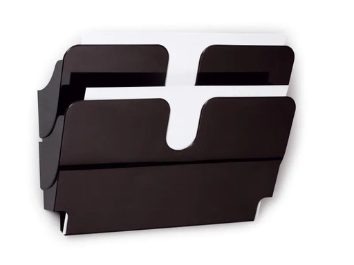 [90023163 1020432] DURABLE Prospektständer Flexiplus 2 A4 quer, Schwarz