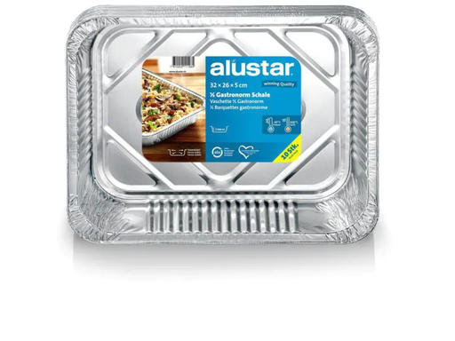 [90023224 848785] Alustar Grillschale 32 cm x 26 cm 10 Stück
