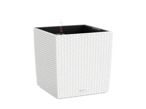 [90023255 412045] Lechuza Blumentopf Cube Cottage 40 Weiss