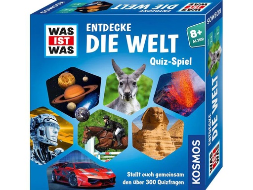 [90023298 1202527] Kosmos Familienspiel Was ist Was: Entdecke die Welt