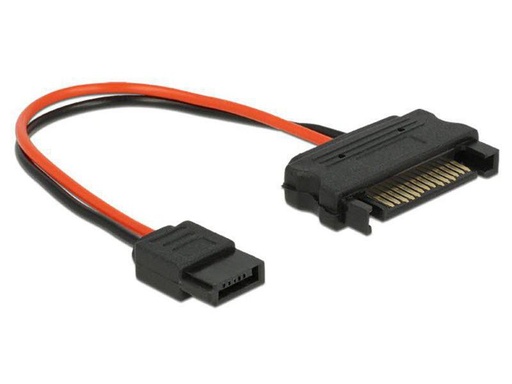 [90023318 493943] Delock Stromkabel Slim-SATA – SATA 10 cm
