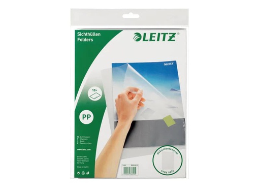 [90023405 963511] Leitz Sichthülle Transparent, 10 Stück