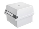 HAN Karteibox A5  Quer, 800 Karten, Grau