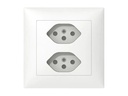 ABB Sidus UP-Steckdosen 2x T13 Komplettset