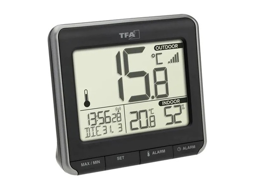 [90169361 1229013] TFA Dostmann Funk-Thermometer PRIO