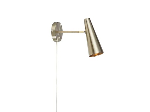 [90169431 1161900] Markslöjd Wandleuchte Peak 1L 1x E14, Gold