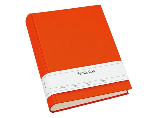 [90169513 1216864] Semikolon Fotoalbum Classic Large 24.5 cm x 30.5 cm Orange