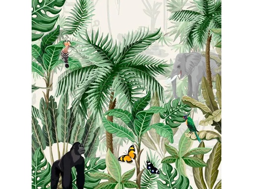 [90169621 1215175] Paper + Design Papierservietten Rainforest 33 cm x 33 cm, 20 Stück