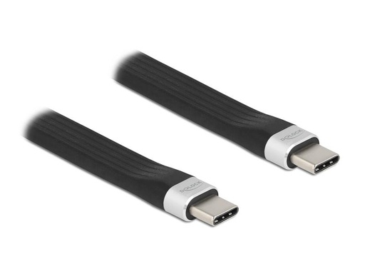 [90169622 1219038] Delock USB 3.2 Gen 2 Flachbandkabel USB C - USB C 0.135 m