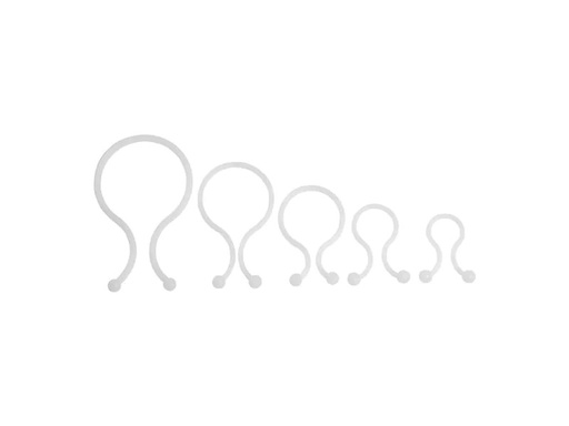 [90169642 1214237] STEFFEN Kabelbinder D-Line Tidy Weiss