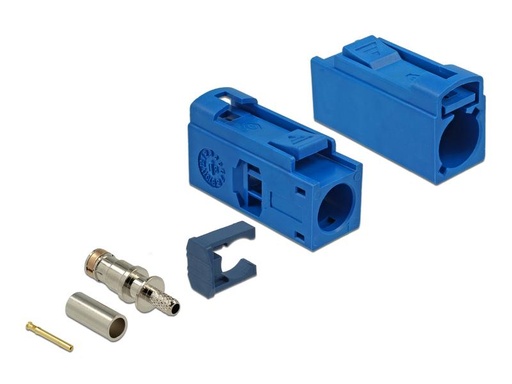 [90169650 1227324] Delock Antennenadapter zum Crimpen FAKRA C Buchse (f) - Offen Offen