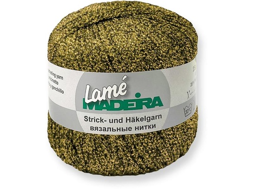 [90169673 1222245] Madeira Häkel- und Strickgarn Lamé 25 g, 175 m, Gold