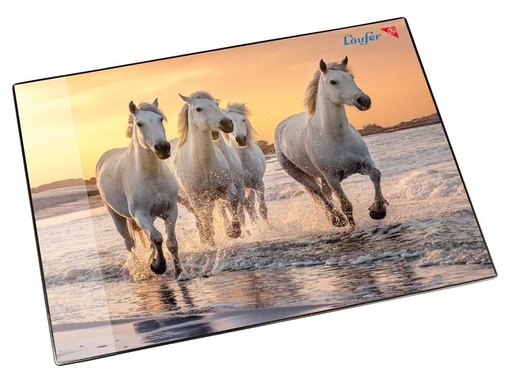 [90169701 1224052] Läufer Schreibunterlage Pferde am Strand 40 x 53 cm, 1 Stück