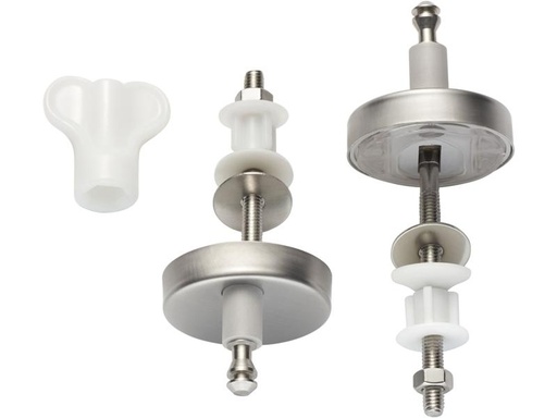 [90169817 1217223] diaqua® Befestigungsset für Toilettensitz Nice, Vienna und Dijon