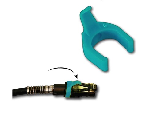 [90169889 1210623] Patchsee PatchClip 50 Stück Türkis