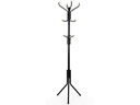 Songmics Garderobenständer 182 cm, Schwarz, Metall