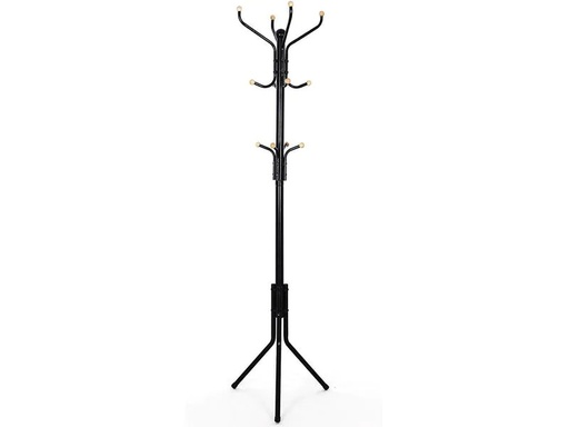 [90170017 1172469] Songmics Garderobenständer 182 cm, Schwarz, Metall