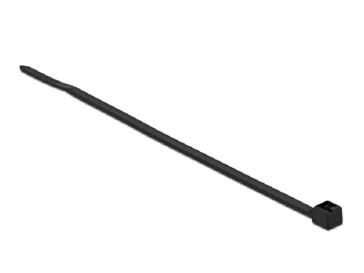 [90170038 1223908] Delock Kabelbinder Schwarz 100 mm x 2.5 mm, 100 Stück