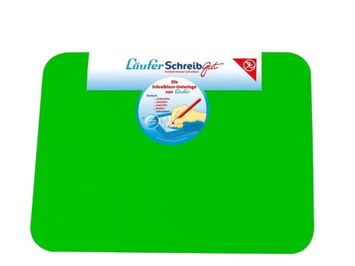 [90170051 1224094] Läufer Schreibunterlage SchreibGut 33.5 x 45 cm, Grün