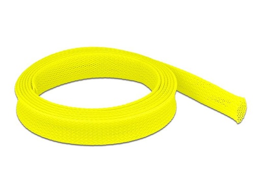 [90170246 1227890] Delock Kabelschlauch dehnbar, 2m x 19 mm Gelb