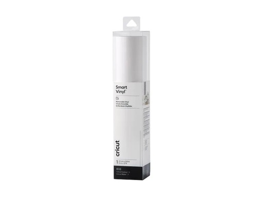 [90170382 1223935] Cricut Vinylfolie Smart ablösbar 33 x 366 cm, 1 Stück, Weiss