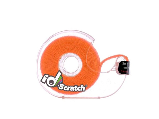 [90170398 1210680] Patchsee Klettband-Box ID-SCRATCH Dispender Box Neonorange