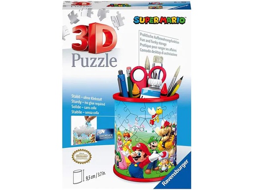 [90170510 1194106] Ravensburger 3D Puzzle Super Mario Utensilo
