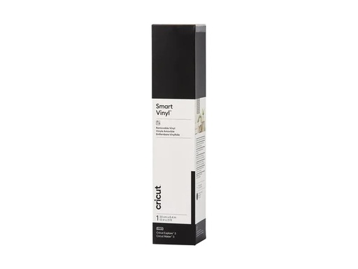 [90170513 1222603] Cricut Vinylfolie Smart ablösbar 33 x 640 cm, 1 Stück, Schwarz