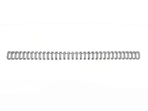 [90170590 1227783] GBC Binderücken Draht 6 mm Schwarz, 100 Stück