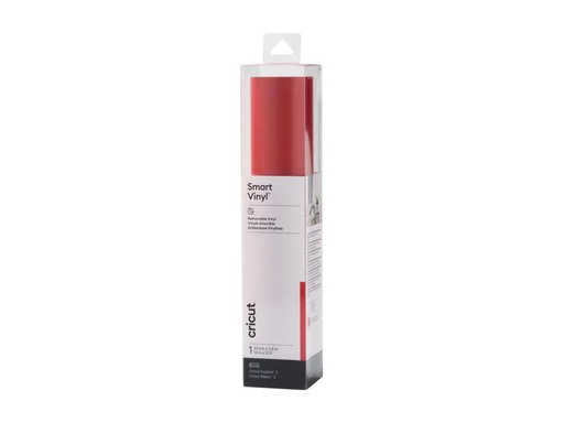 [90170634 1223931] Cricut Vinylfolie Smart ablösbar 33 x 366 cm, 1 Stück, Rot