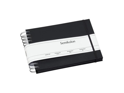 [90170663 1216917] Semikolon Fotoalbum Mini Mucho Schwarz. Schwarze Seiten