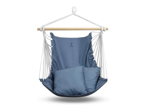 [90170710 1231020] Chillme Hängestuhl Blau 130 x 100 cm