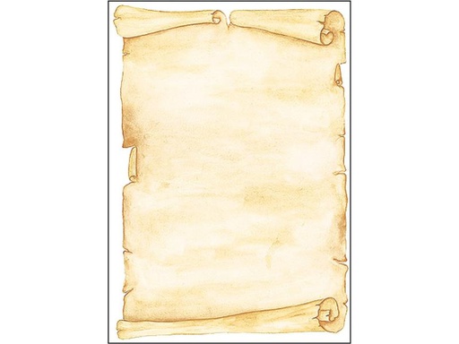 [90170728 1219571] Sigel Motivpapier Pergament A4, 90 g, 50 Blatt, Beige